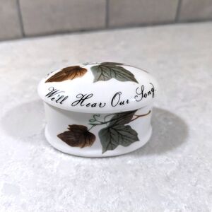 ROYAL ALBERT Miniature Trinket Box Bone China Made in England